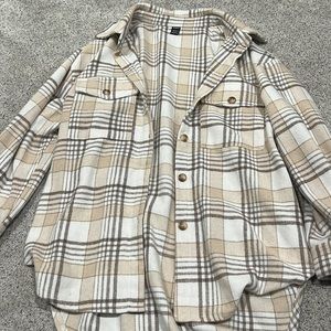 oversized flannel